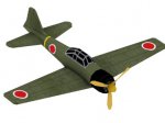 Анимация полета самолета A6M3 WW2 Plane Animation